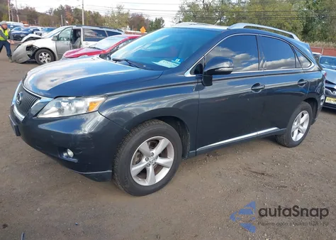 2010 Lexus Rx 350 from USA, damaged, VIN 2T2BK1BA6AC002109